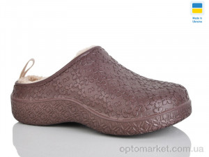 Купить Сабо жіночі 4103 шоколад Dago коричневий