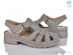 Купить Босоніжки жіночі 4105-2310-5 WSMR сірий