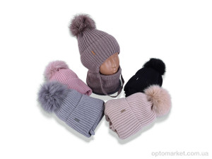 Купить Шапка дитячі 4111VK шапка-баф mix Kraft мікс