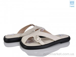 Купить Шльопанці жіночі 4112-719-3 Vika бежевий