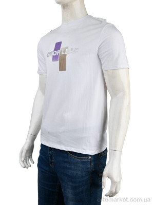 Купить Футболка чоловічі 4117-NT48-13-2 white Nana білий