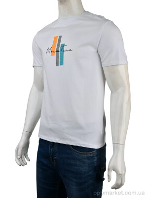 Купить Футболка чоловічі 4117-NT48-14-2 white Nana білий