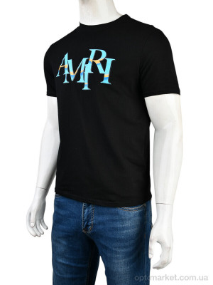 Купить Футболка чоловічі 4117-NT48-19-1 black Nana чорний