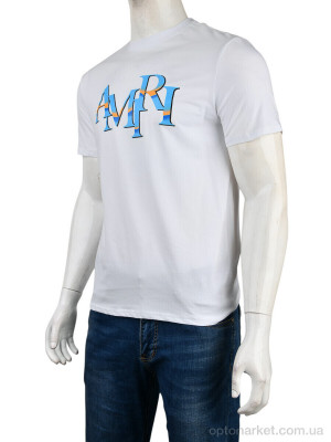 Купить Футболка чоловічі 4117-NT48-19-2 white Nana білий