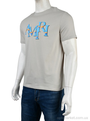 Купить Футболка чоловічі 4117-NT48-19-3 grey Nana сірий