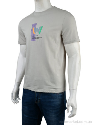 Купить Футболка чоловічі 4117-NT48-21-3 grey Nana сірий