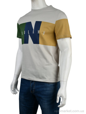 Купить Футболка чоловічі 4117-NT48-22-3 grey Nana сірий