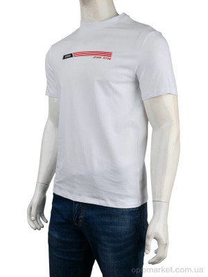 Купить Футболка чоловічі 4117-NT48-23-2 white Nana білий