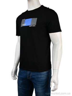 Купить Футболка чоловічі 4117-NT48-26-2 black Nana чорний