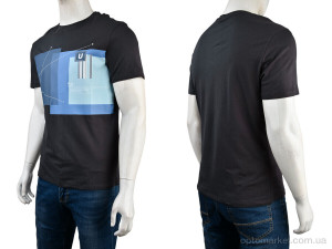 Футболка чоловічі 4117-NT48-28-4 grey Nana сірий  оптом от Optomarket