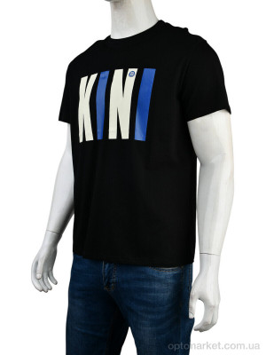 Купить Футболка чоловічі 4117-NT56-19-1 black Nana чорний