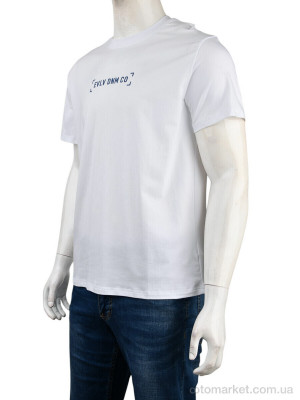 Купить Футболка чоловічі 4117-NT56-21-2 white Nana білий