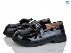 Туфлі дитячі 4138-722-6-1 Y.Top чорний  оптом от Optomarket