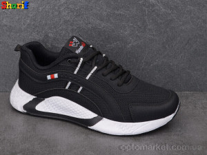 Кросівки чоловічі 4138-8 Wanderfull чорний  оптом от Optomarket