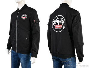 Куртка чоловічі 4162-88015-1 black Kaizhixiny чорний  оптом от Optomarket