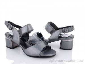 Купить Босоніжки жіночі 4166 Gukkcr графіт