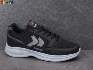 Кросівки чоловічі 4183-2 Wanderfull чорний  оптом от Optomarket