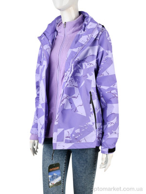 Купить Куртка жіночі 4195-W6200-5 violet OUTDOOR фіолетовий