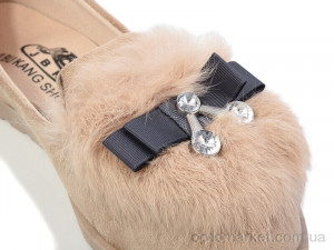 Туфлі жіночі 420-2 Jibukang бежевий  оптом от Optomarket