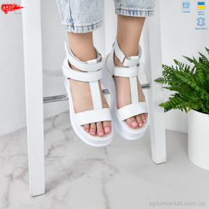 Босоніжки жіночі 421 білий к. ARTO білий  оптом от Optomarket