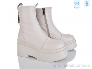 Купить Черевики жіночі 4216-D733-17 Mei De Li бежевий