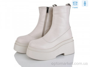 Купить Черевики жіночі 4216-D735-17 Mei De Li бежевий