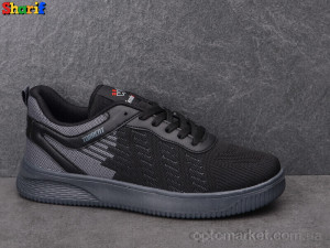 Кросівки чоловічі 4221-5 Wanderfull чорний  оптом от Optomarket