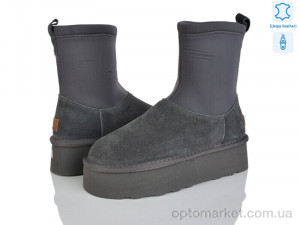 Купить Уги жіночі 4224-5826 grey PLPS сірий