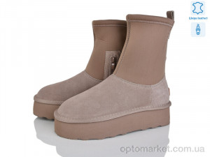 Купить Уги жіночі 4224-5826 khaki PLPS сірий