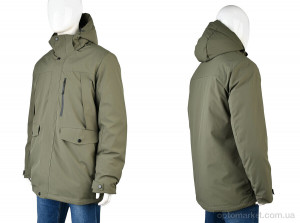 Куртка чоловічі 4226-OK23106-10 green Okmel зелений  оптом от Optomarket