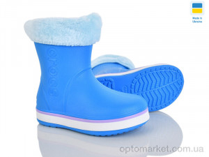 Купить Чоботи з піни дитячі 4258-5020-22A Cross синій