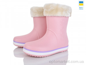 Купить Чоботи з піни жіночі 4259-5022-6A Cross рожевий