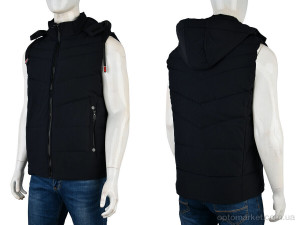 Жилетка чоловічі 4270 navy Saint Wish синій  оптом от Optomarket