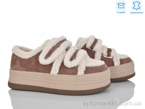 Купить Сліпони жіночі 4289-E33-25 Hoseily коричневий