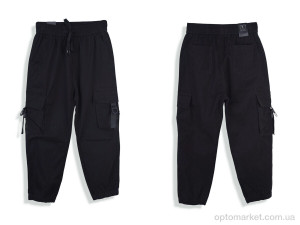 Брюки дитячі 4296-BR1921 black Baronjns чорний  оптом от Optomarket