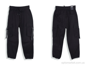 Брюки дитячі 4296-BR1923-1 black Baronjns чорний  оптом от Optomarket