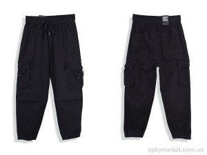 Брюки дитячі 4296-BR1925-1 black Baronjns чорний  оптом от Optomarket