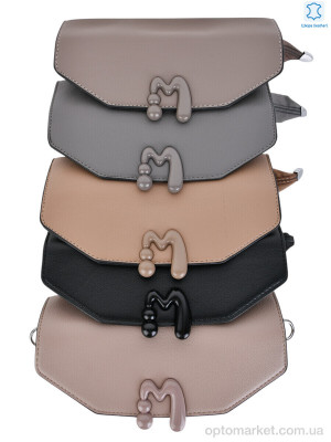 Сумка женская 4318-MH7853 mix Moonimmi мікс  оптом от Optomarket