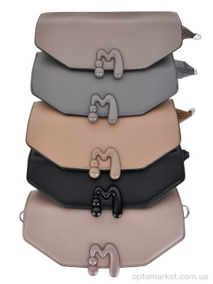 Сумка женская 4318-MH7853 mix Moonimmi мікс  оптом от Optomarket