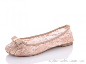 Купить Балетки жіночі 439-1 beige Clowse бежевий