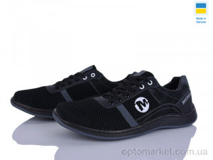 Кросівки чоловічі 441-3M чорний SunShine чорний оптом от Optomarket