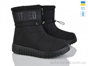 Купить Дутики жіночі 4414 чорний Progress чорний