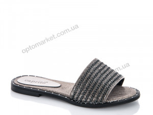 Купить Шлепки женские 44Y181007 platin Caprito бронзовый