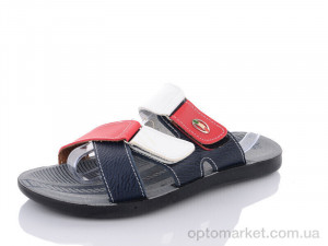 Купить Шльопанці чоловічі 44Ш blue-white Oscar мікс