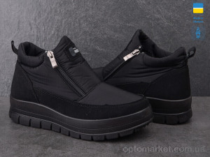 Черевики жіночі 4502 чорний Progress чорний оптом от Optomarket