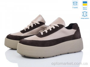 Купить Кросівки жіночі 45391-55K Ailinda коричневий