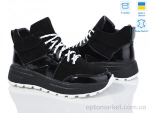 Купить Кросівки жіночі 465-45 ч.з.лак Tamei чорний