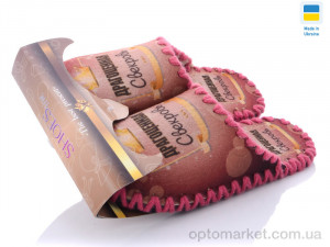 Капці жіночі 5-124 Vends рожевий  оптом от Optomarket