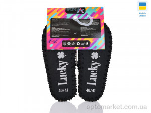 Капці жіночі 5-155 чорний Lucky чорний  оптом от Optomarket