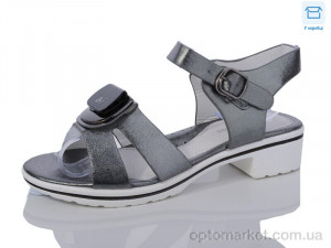 Купить Босоніжки дитячі 5-2660 gun Lilin shoes графіт